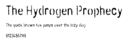 The Hydrogen Prophecy Preview