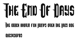 The End Of Days Preview