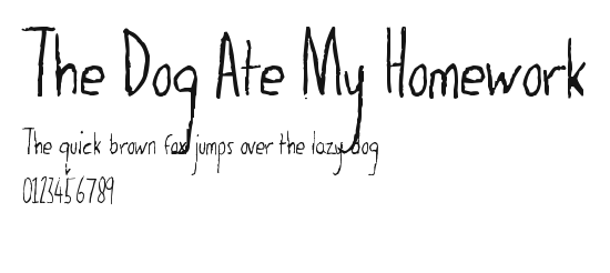 The Dog Ate My Homework Preview