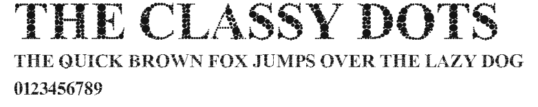 The Classy Dots Preview