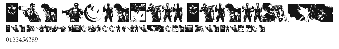 The Comedian Dingbats Preview