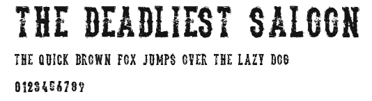 The Deadliest Saloon Preview