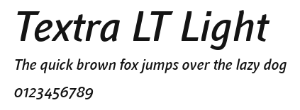 Textra LT Light Preview