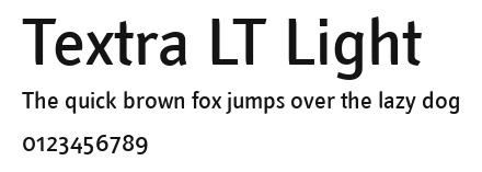 Textra LT Light Preview