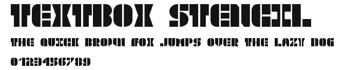 TextBox Stencil Preview
