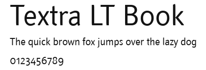 Textra LT Book Preview