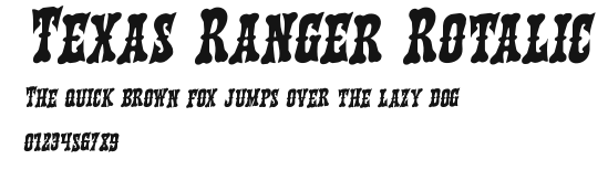 Texas Ranger Rotalic Preview