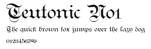 Teutonic No1 Preview
