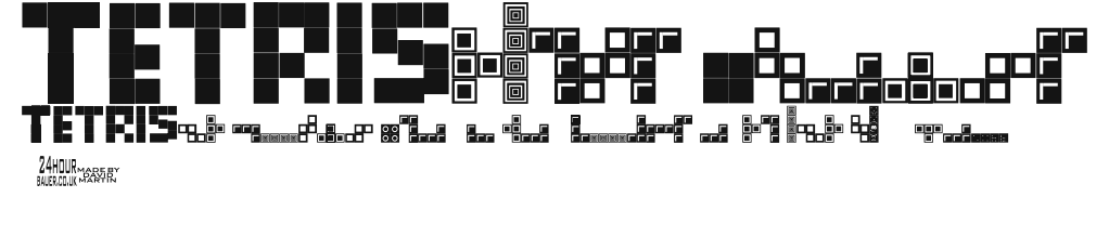 Tetris Blocks Preview