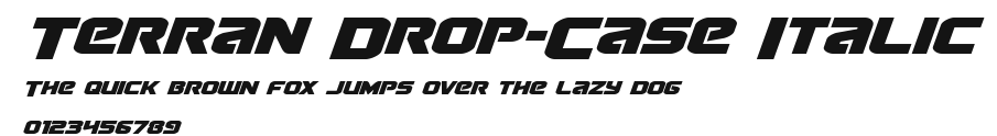 Terran Drop-Case Italic Preview