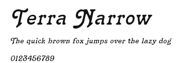Terra Narrow Preview