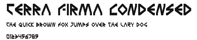 Terra Firma Condensed Preview