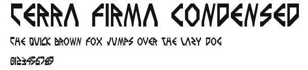 Terra Firma Condensed Preview