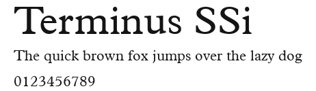 Terminus SSi Preview
