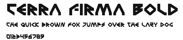 Terra Firma Bold Preview