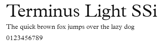 Terminus Light SSi Preview