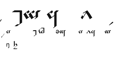 Tengwar Noldor-A Preview