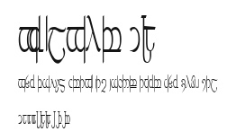 Tengwar 05 Preview