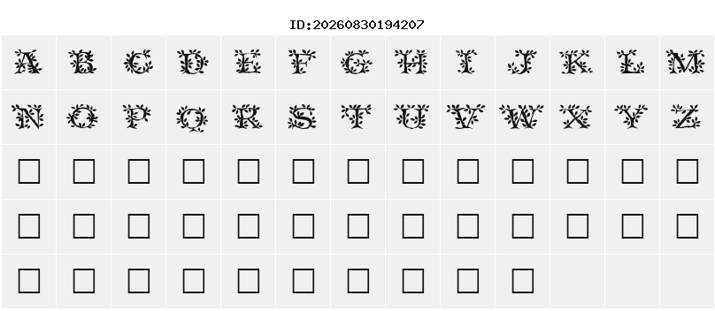 Character Map