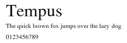 Tempus Preview