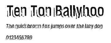 Ten Ton Ballyhoo Preview