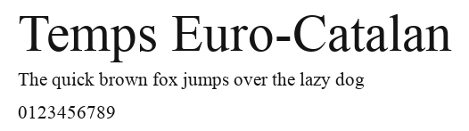 Temps Euro-Catalan Preview