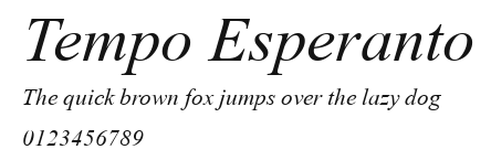 Tempo Esperanto Preview