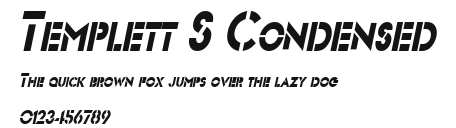 Templett S Condensed Preview
