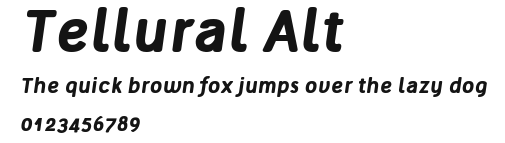 Tellural Alt Preview