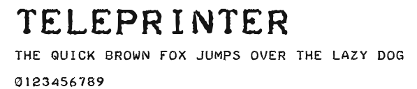 Teleprinter Preview