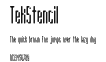 TekStencil Preview