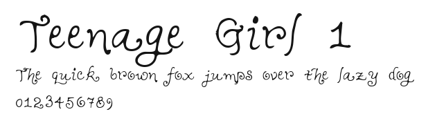 Teenage Girl 1 Preview
