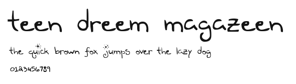 Teen Dreem Magazeen Preview