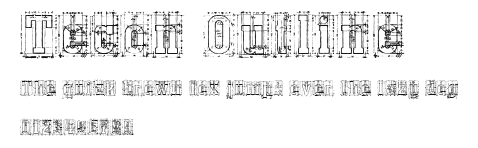 Tecon Outline Preview