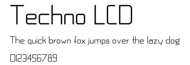 Techno LCD Preview