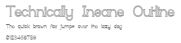 Technically Insane Outline Preview