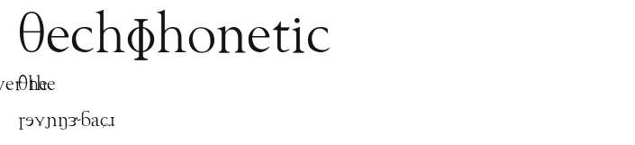 TechPhonetic Preview