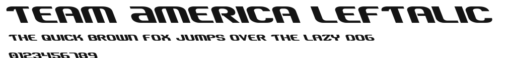 Team America Leftalic Preview