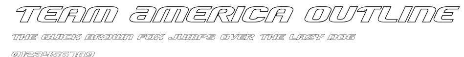 Team America Outline Preview