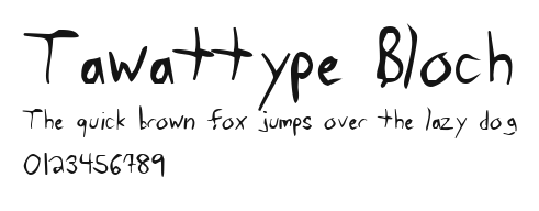 Tawattype Bloch Preview
