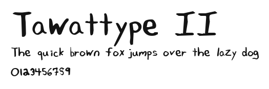 Tawattype II Preview