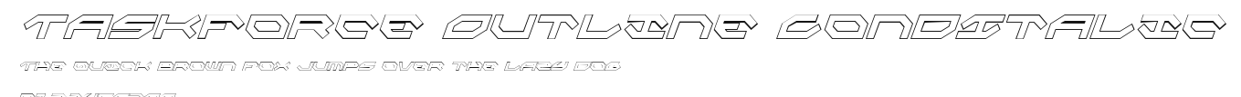 Taskforce Outline CondItalic Preview