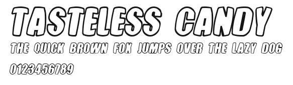 Tasteless Candy Preview