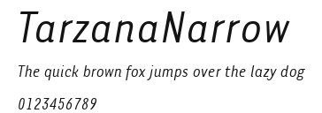 TarzanaNarrow Preview