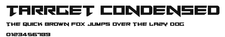 Tarrget Condensed Preview