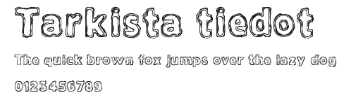 Tarkista tiedot Preview