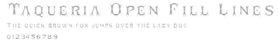Taqueria Open Fill Lines Preview