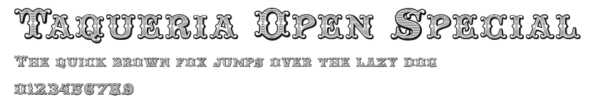 Taqueria Open Special Preview