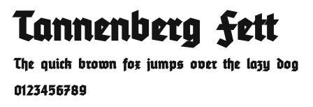 Tannenberg Fett Preview