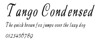 Tango Condensed Preview